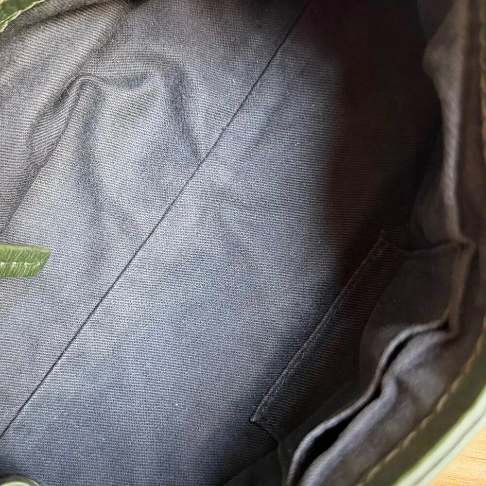 CHLOE Paddington Bag Small Green Silver Satchel Tote Phoebe Philo Y2K - Picture 14 of 14